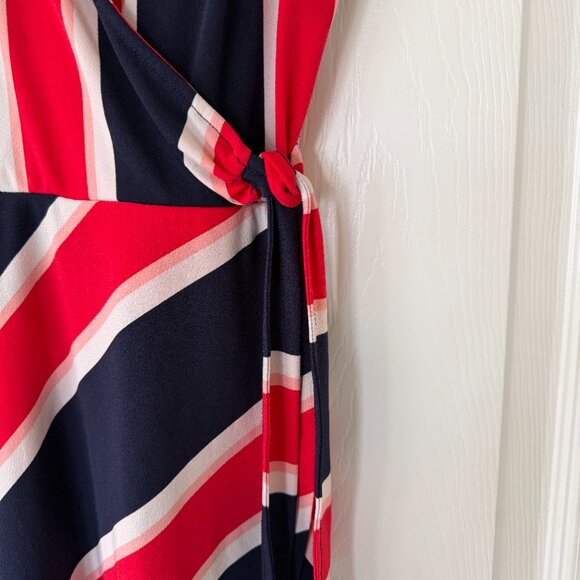 Red and Blue Dress from Express - Picture 2 of 5